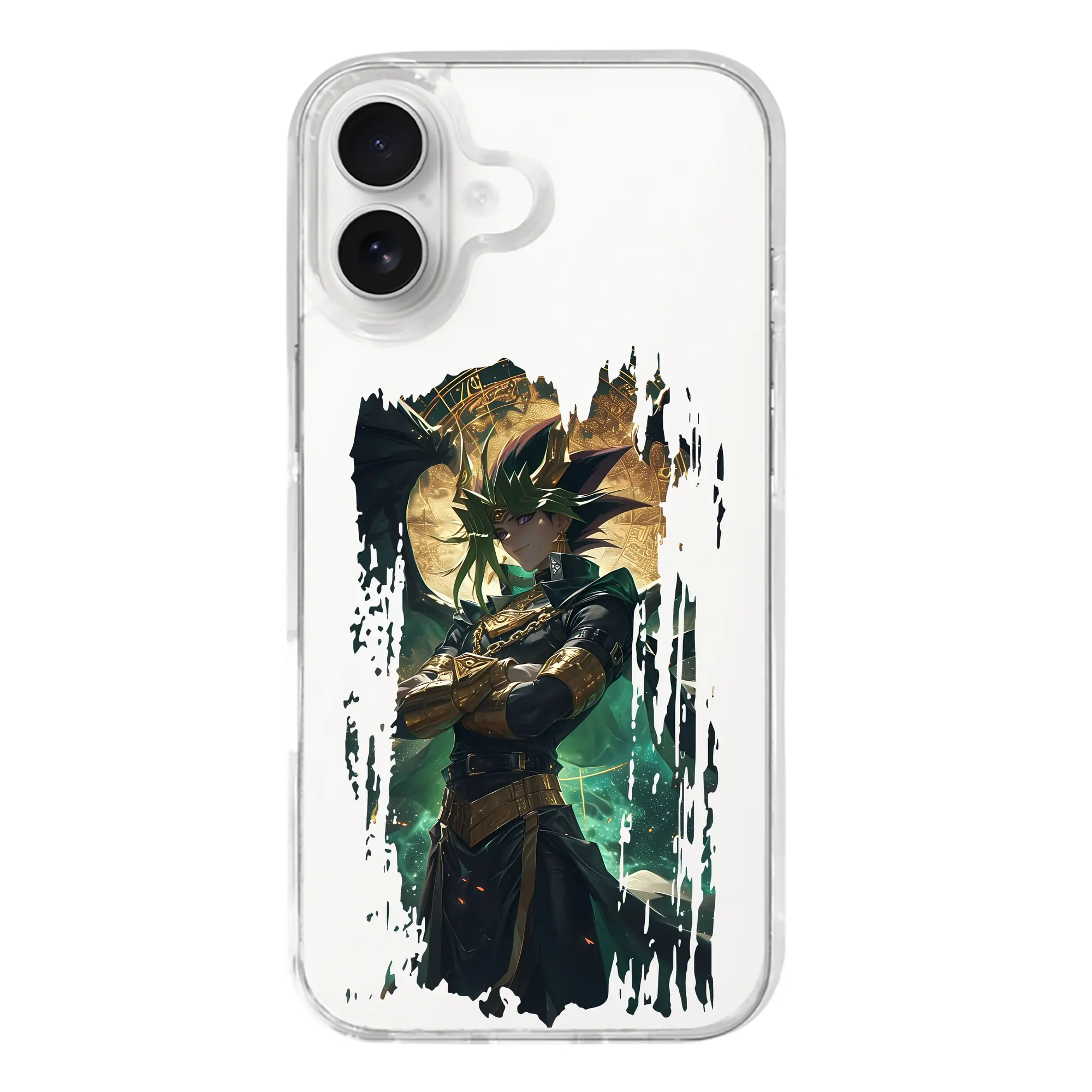 遊☆戯☆王 グッズ,武藤遊戯 - iPhone 17シリーズ 透明スマホケース – 薄型・耐衝撃・精密フィット保護カバー